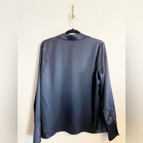 House Of Harlow 1960 - Women's Dark Blue Navy Blouse - Picture 4 of 7